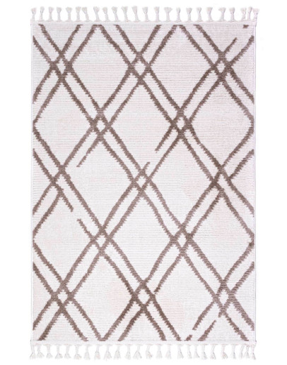 Cool CL 03 Beige İskandinav Peluş Dokulu Makine Halısı