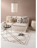 Cool CL 03 Beige İskandinav Peluş Dokulu Makine Halısı