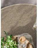 Jutte 02M104 Yuvarlak Doğal Jüt Sisal Halı
