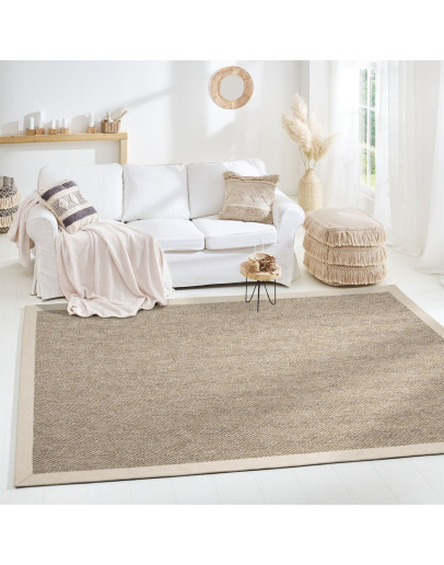 Jutte 02MY104 Beige Doğal Jüt Sisal Halı