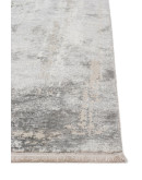 Lima LM02 Grey Çerçeve Desen Yumuşak Dokulu Salon Makine Halısı