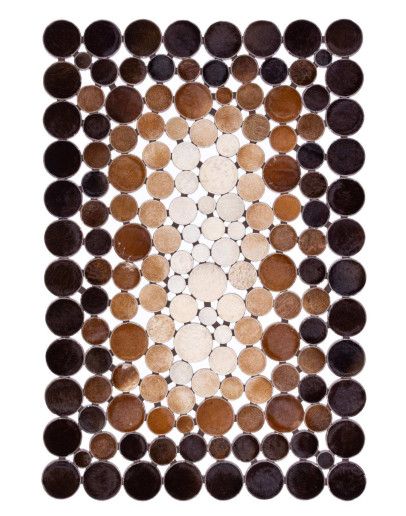 Style ST 01 Scotch Hakiki Patchwork Deri Halı