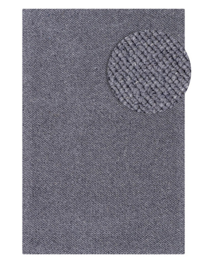 Woolon WL 01 Anthracite Doğal Yün Halı