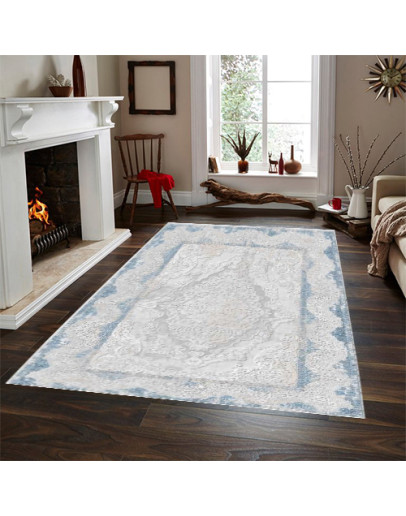 RANUNA HALI - MİMOZA - 2101 MAVİ