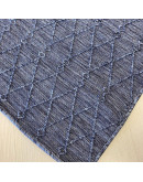 Nepal Sisal Mavi Kesme Halı 6049